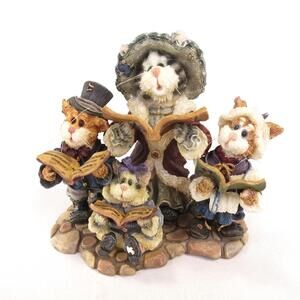 Boyds Bear Purrstone Frezziwig Marley Bob Caroline Caterwauling Figurine 371005